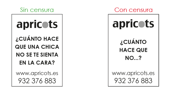 Campaña Apricots ¿Cuánto hace que no se te sienta una chica en la cara?