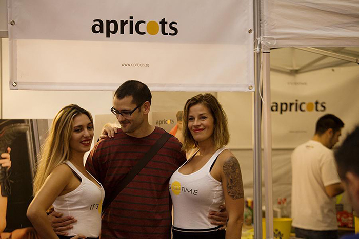 Saló Eròtic de Barcelona Apricots, hostesses