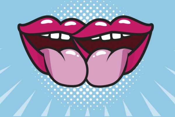 Besos en la boca con lengua, ¿sí o no?